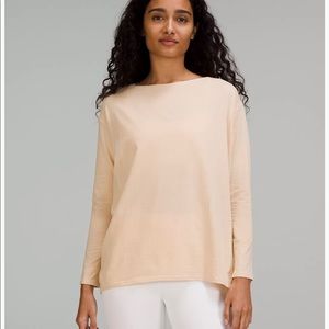 Lululemon Back in Action Long Sleeve tee